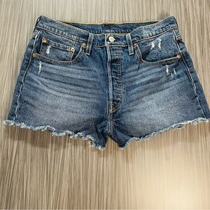 Levi's 501 Original Shorts in dark indigo, size 31